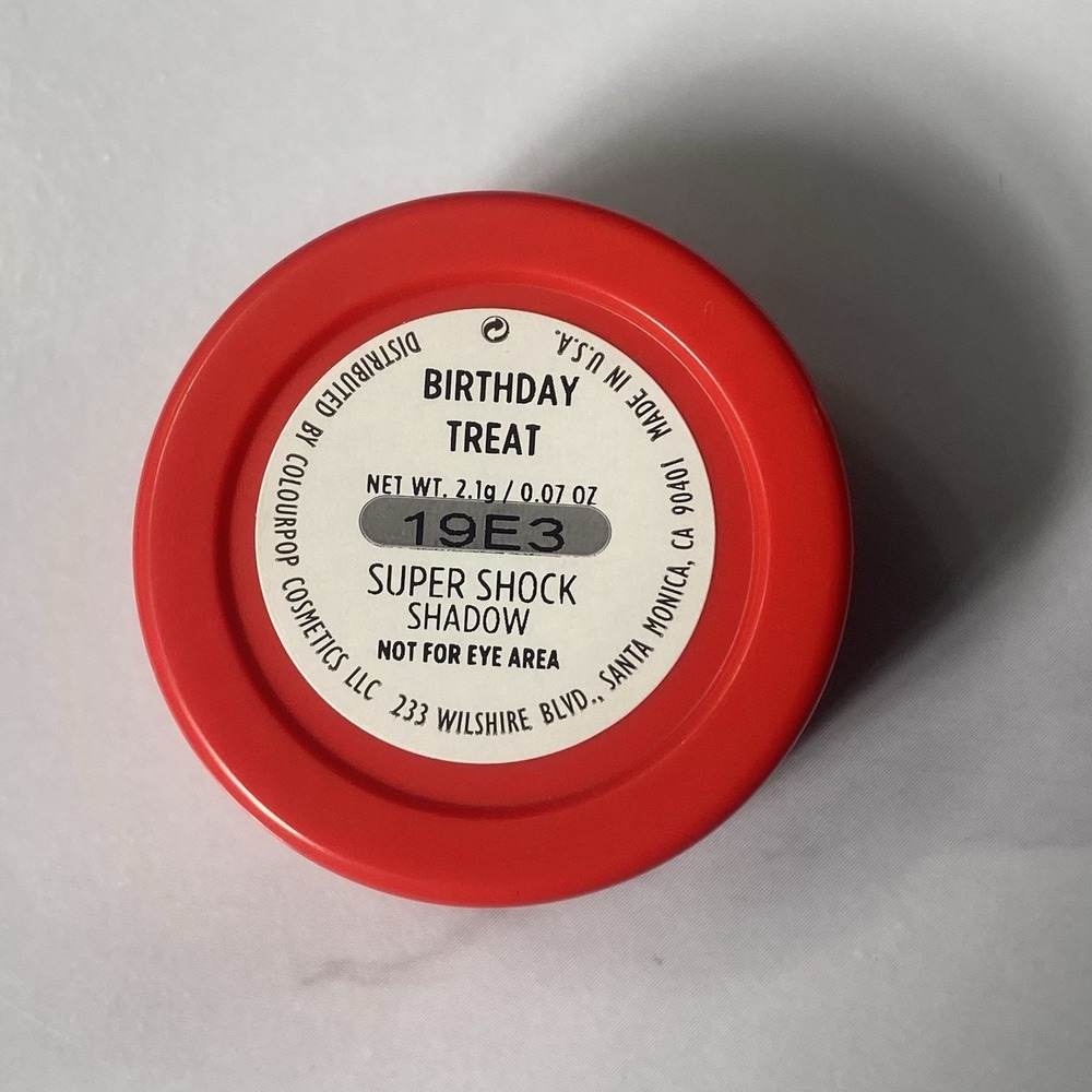 Colourpop Super Shock Shadow Birthday Treat Limited Edition Discontinued NWOB - Picture 3 of 10